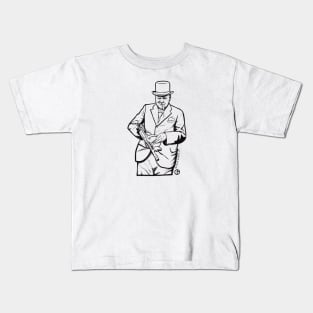 Winston Churchill Kids T-Shirt